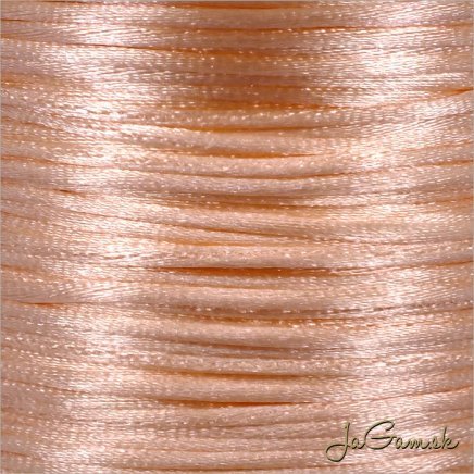 Nylonová šnúrka 1mm, lososová - 1m (1007)